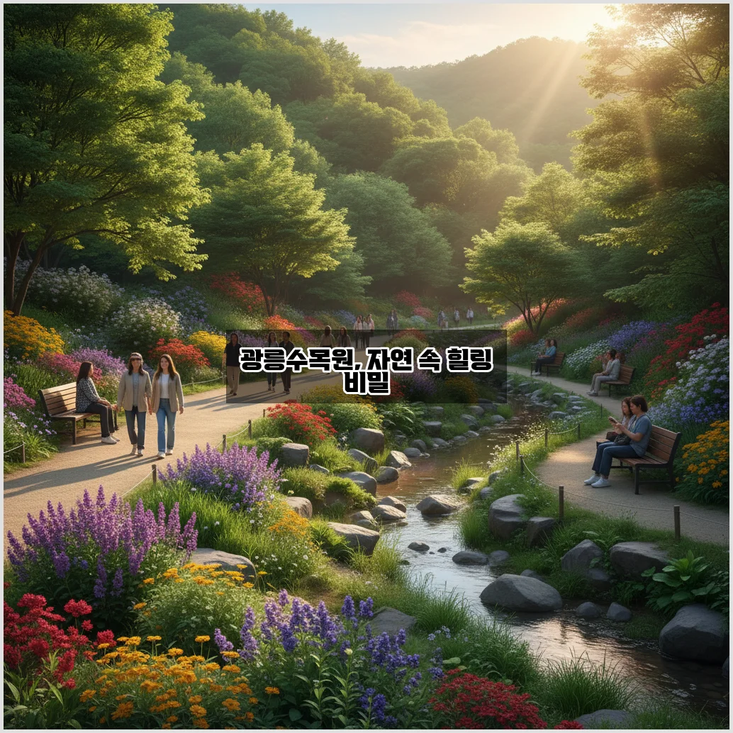 광릉수목원 완벽 정리: 자연의 품속으로 떠나는 힐링 여행 관련 이미지 1