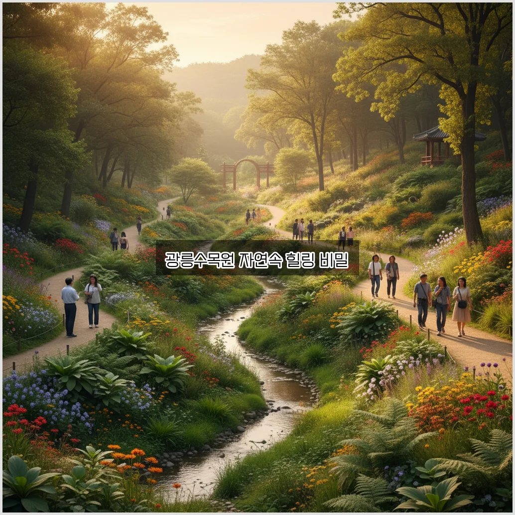 광릉수목원 완벽 정리: 자연의 품속으로 떠나는 힐링 여행 관련 이미지 3