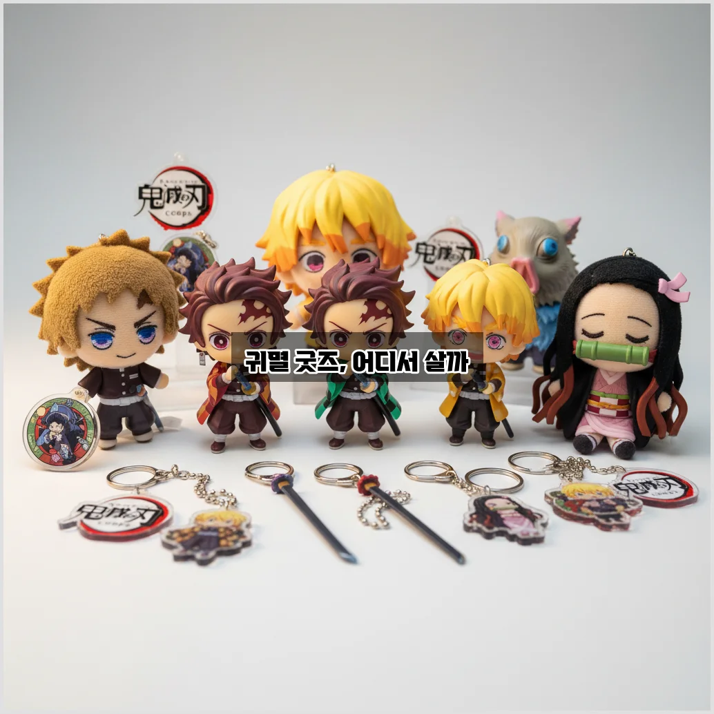 귀멸의칼날굿즈 완벽 정리: 인기 아이템과 구매 방법 알아보기 관련 이미지 1