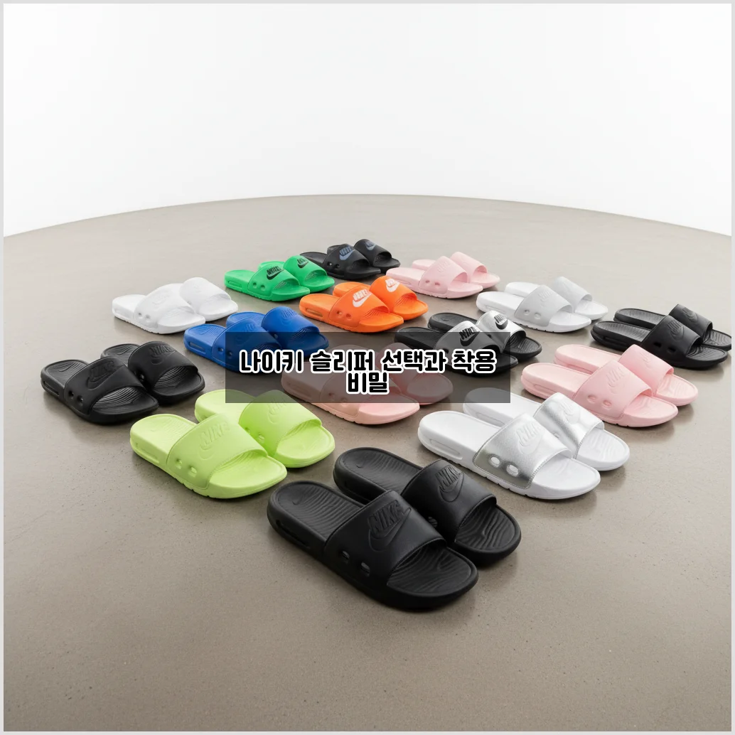 나이키 슬리퍼 완벽 정리: 쉽게 알아보는 선택과 착용 방법 관련 이미지 1
