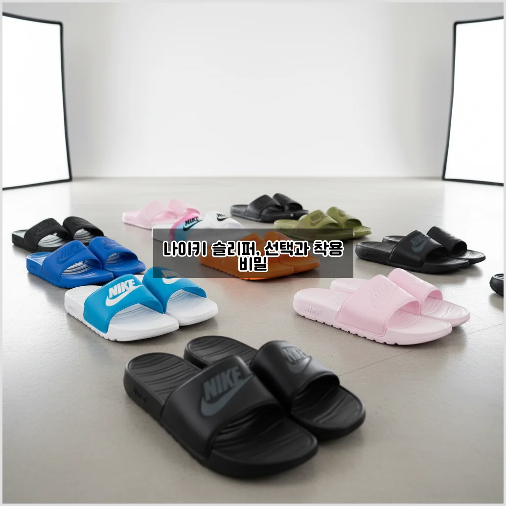 나이키 슬리퍼 완벽 정리: 쉽게 알아보는 선택과 착용 방법 관련 이미지 2