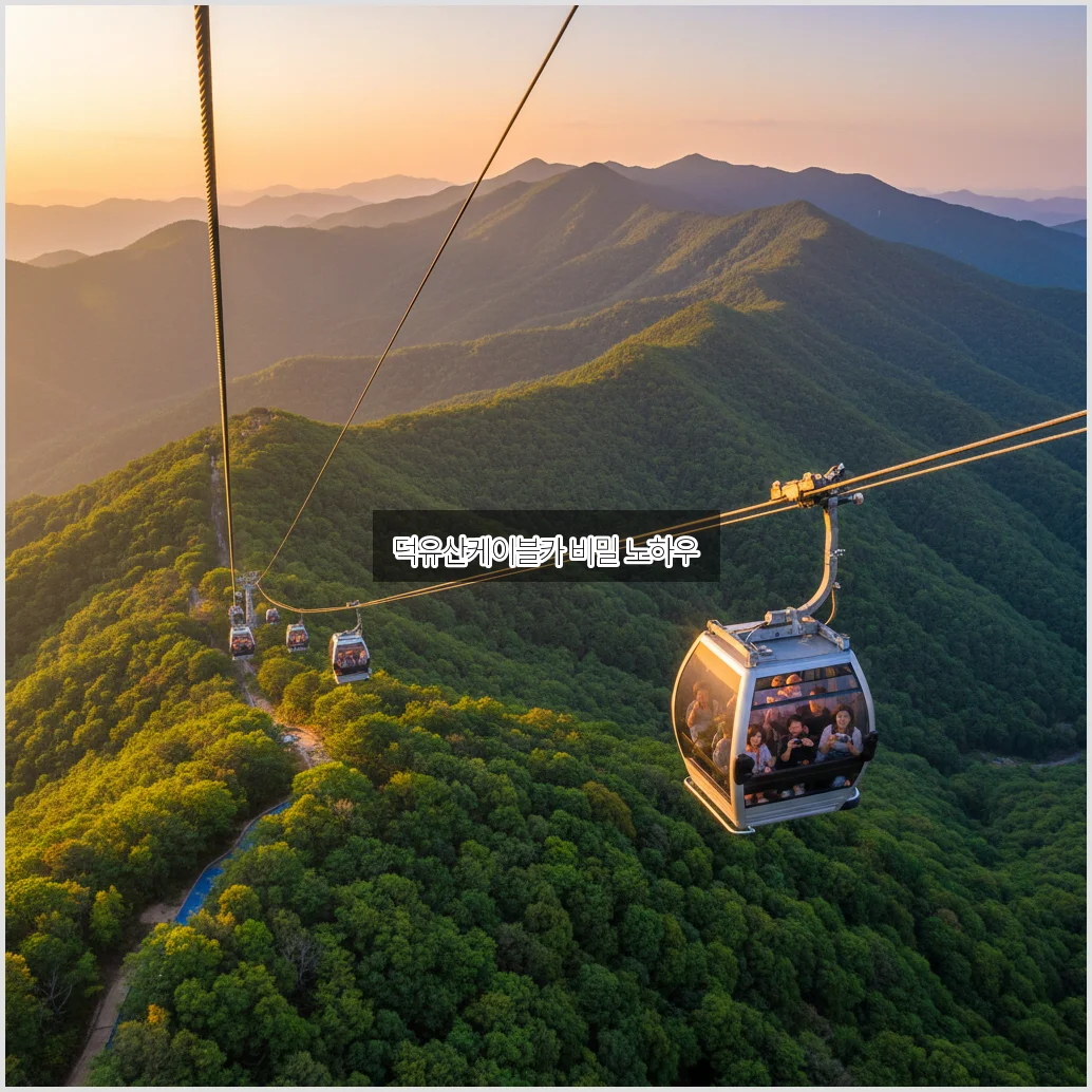 덕유산케이블카 여행 가이드: 최고의 전망과 이용 방법 알아보기 관련 이미지 1