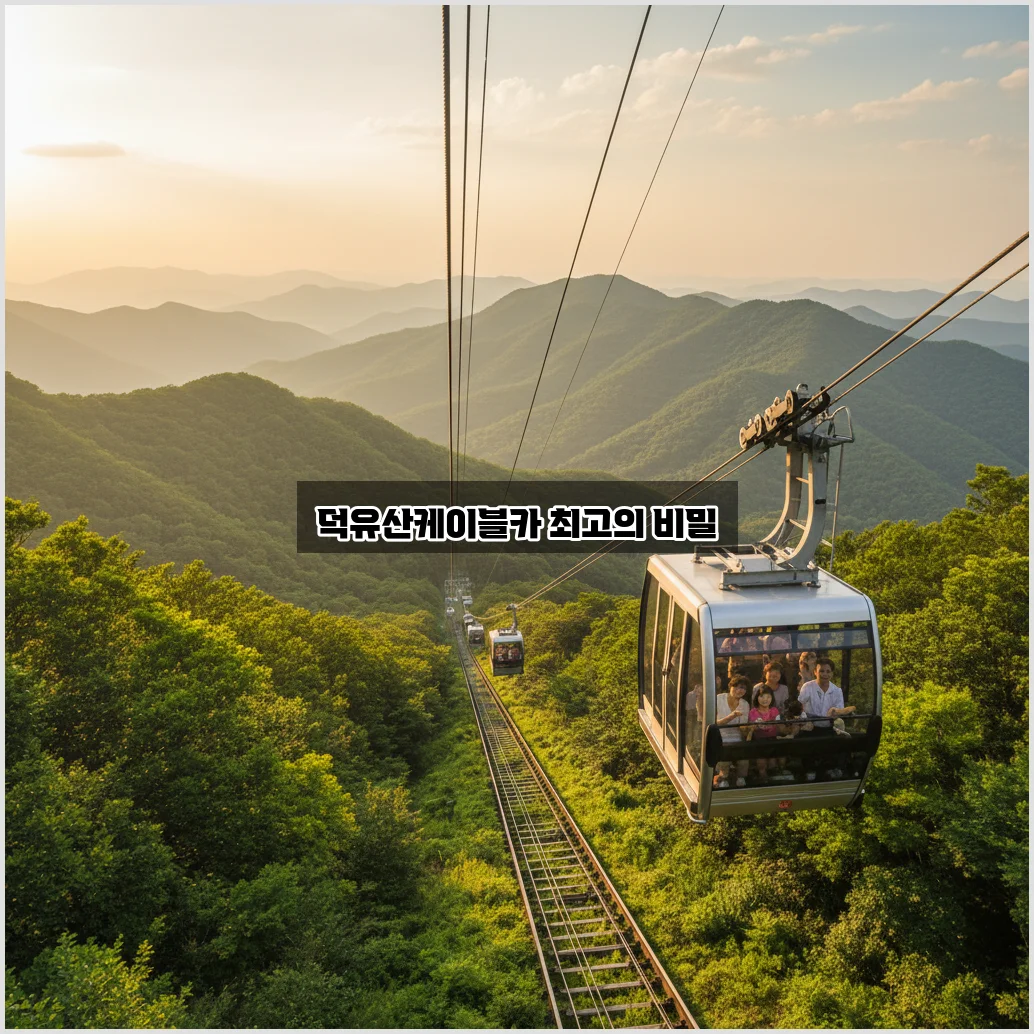 덕유산케이블카 여행 가이드: 최고의 전망과 이용 방법 알아보기 관련 이미지 2