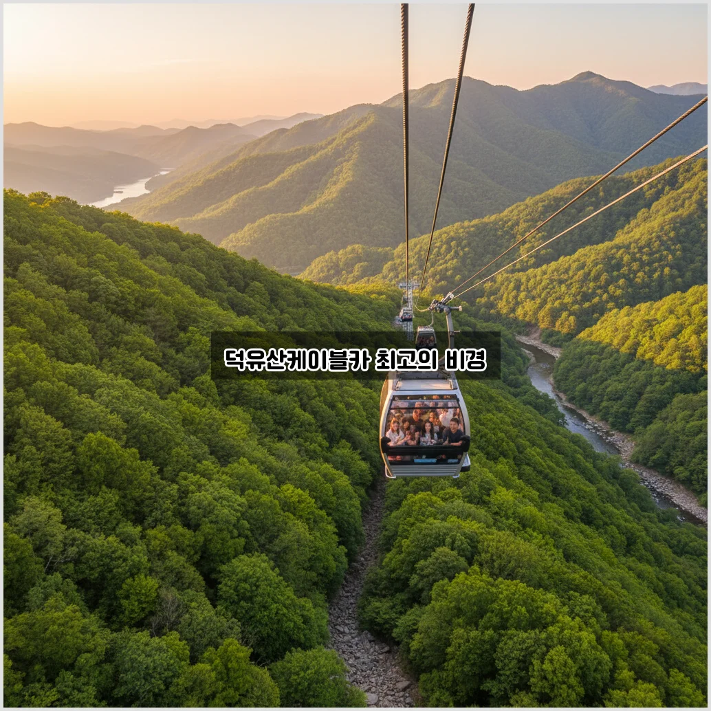 덕유산케이블카 여행 가이드: 최고의 전망과 이용 방법 알아보기 관련 이미지 3