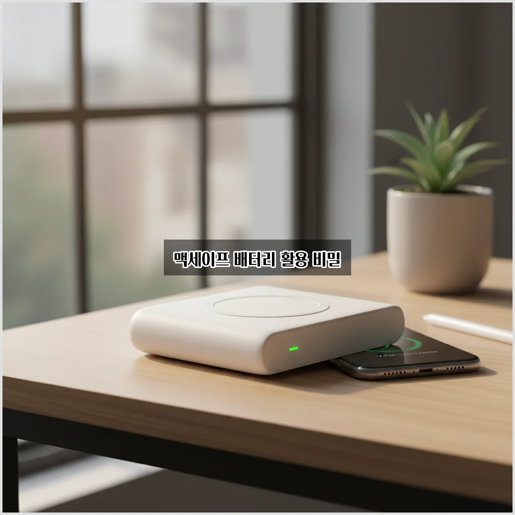 맥세이프보조배터리 완벽 정리: 효율적인 사용 방법과 꿀팁 알아보기 관련 이미지 1