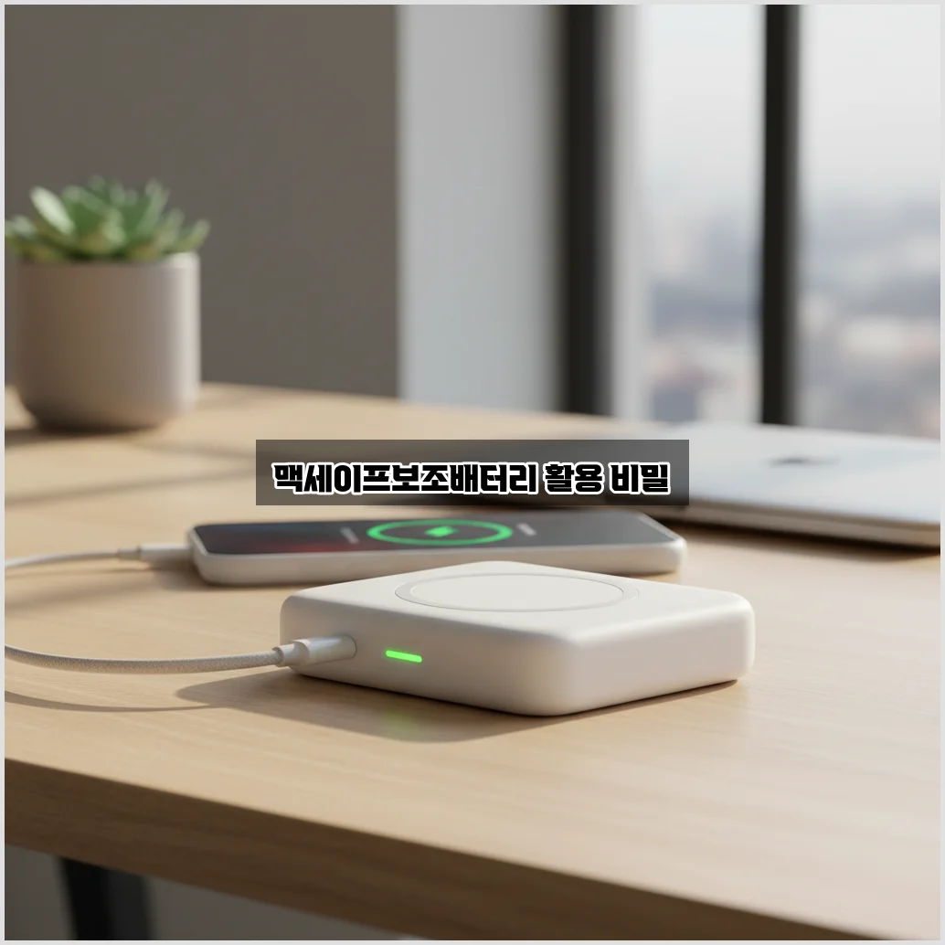 맥세이프보조배터리 완벽 정리: 효율적인 사용 방법과 꿀팁 알아보기 관련 이미지 2