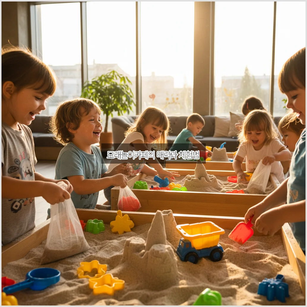 모래놀이카페 완벽 정리: 즐거움과 힐링이 가득한 체험 알아보기 관련 이미지 1