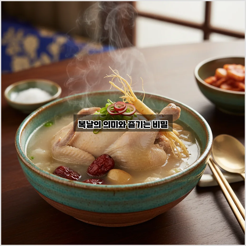 복날의 의미와 즐기는 방법 알아보기 관련 이미지 3