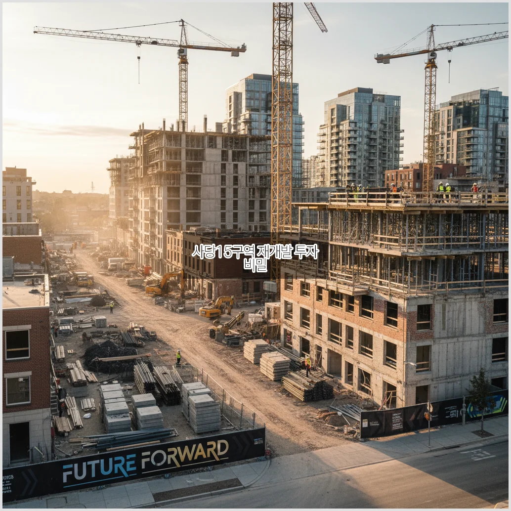 사당15구역 재개발, 알아보기 및 투자 방법 완벽 정리 관련 이미지 2