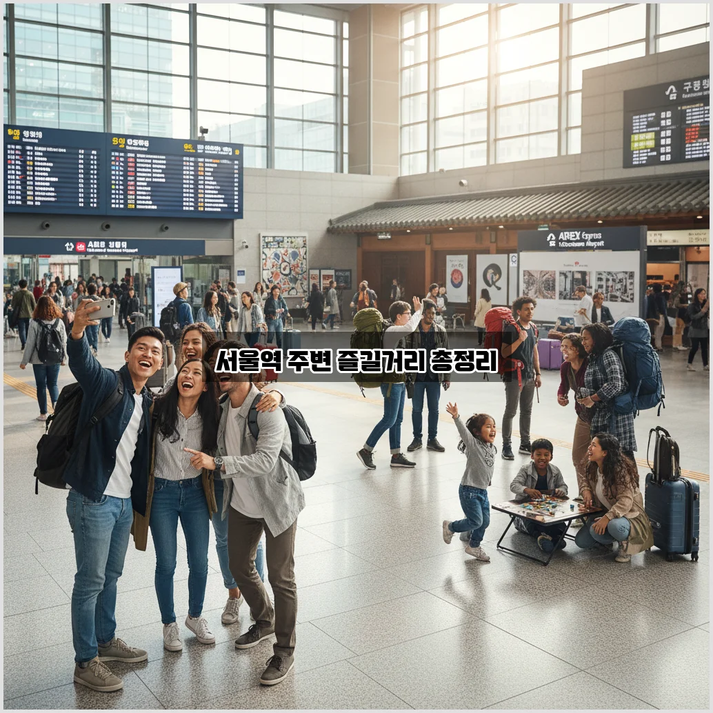 서울역에서 즐길 거리 완벽 정리: 재미있게 놀 수 있는 방법 알아보기 관련 이미지 1
