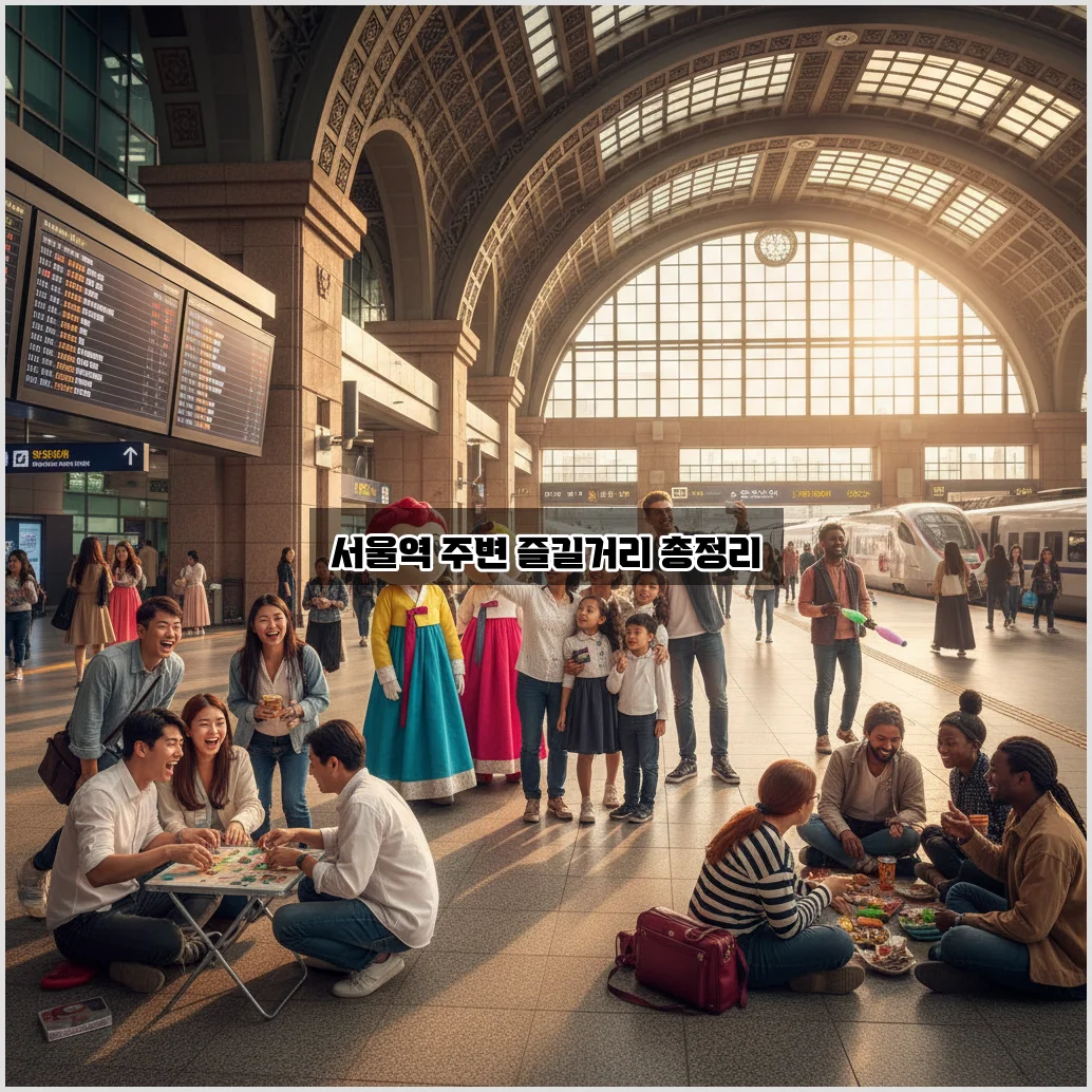 서울역에서 즐길 거리 완벽 정리: 재미있게 놀 수 있는 방법 알아보기 관련 이미지 2