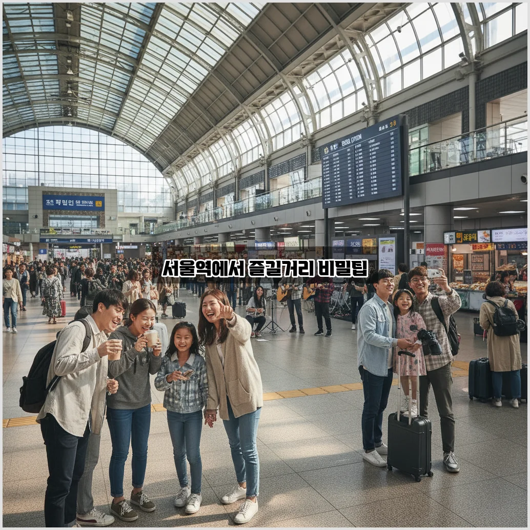 서울역에서 즐길 거리 완벽 정리: 재미있게 놀 수 있는 방법 알아보기 관련 이미지 3