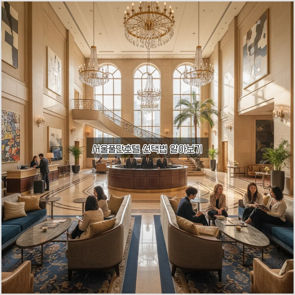 서울풀만호텔 완벽 가이드: 최고의 숙소 선택 방법 관련 이미지 1