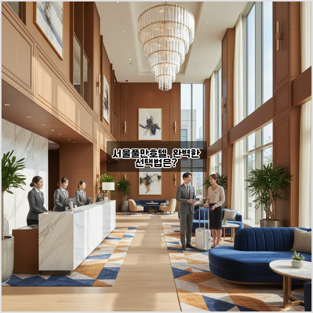 서울풀만호텔 완벽 가이드: 최고의 숙소 선택 방법 관련 이미지 3