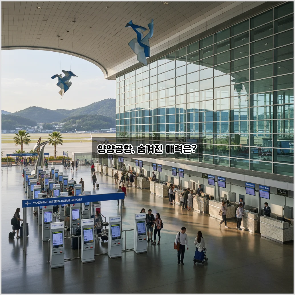 양양공항 완벽 정리: 여행 전에 꼭 알아보기 관련 이미지 3