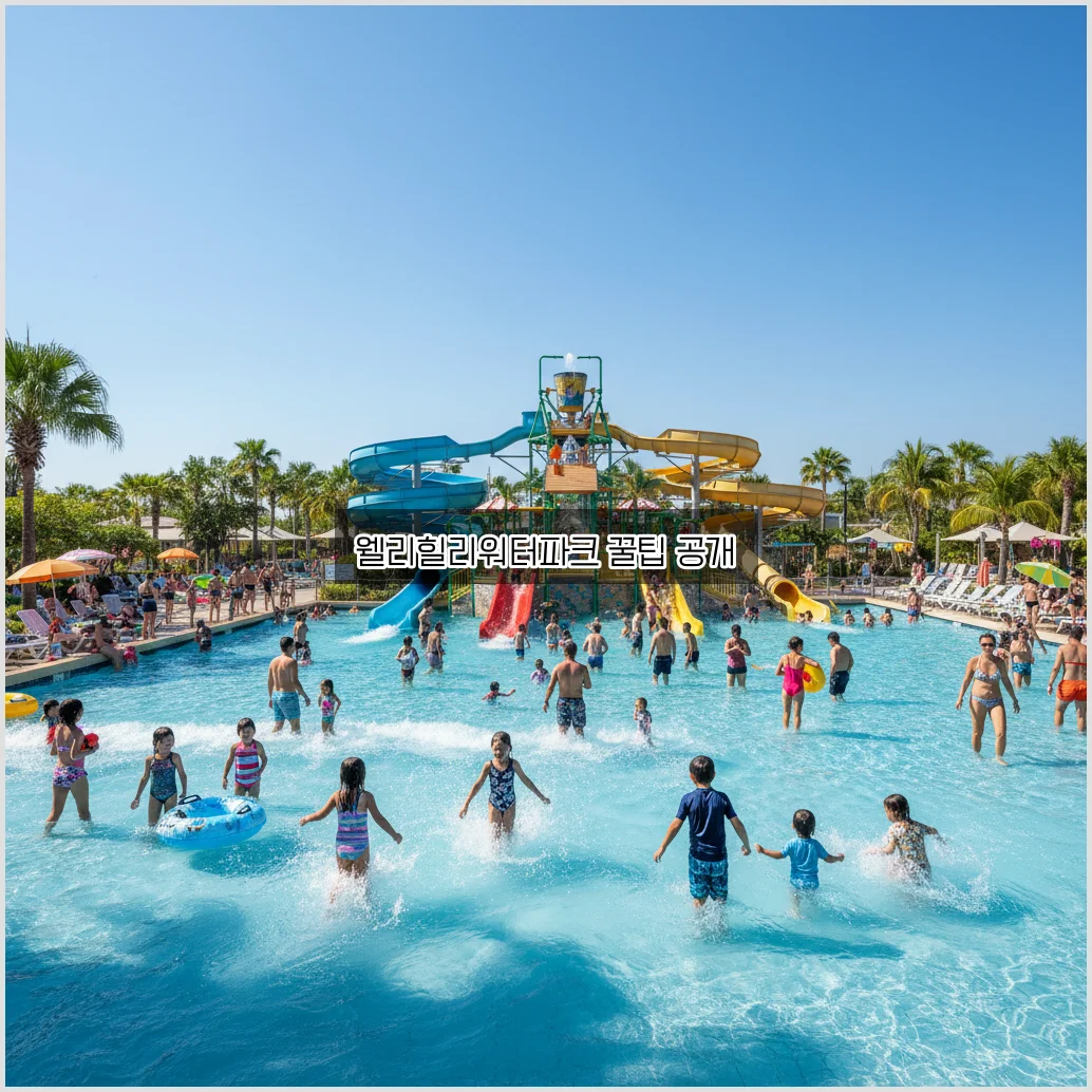 웰리힐리워터파크 완벽 정리 및 즐기기 가이드 관련 이미지 3