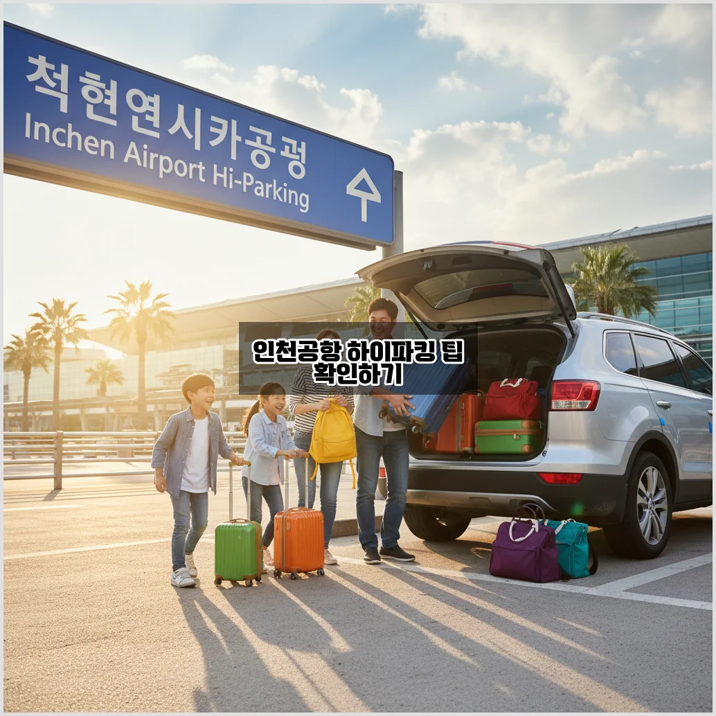 인천공항 하이파킹 이용 꿀팁과 알아보기 관련 이미지 2