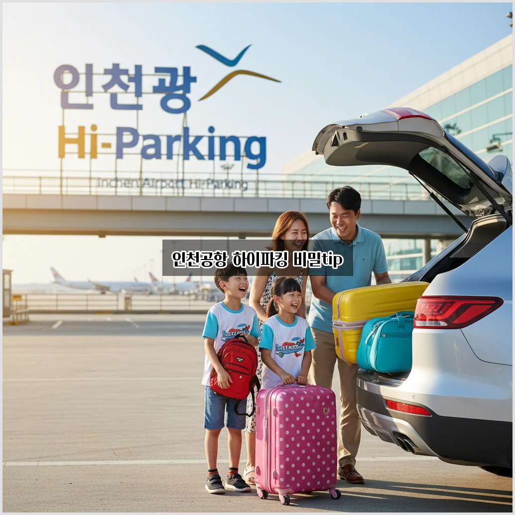 인천공항 하이파킹 이용 꿀팁과 알아보기 관련 이미지 3