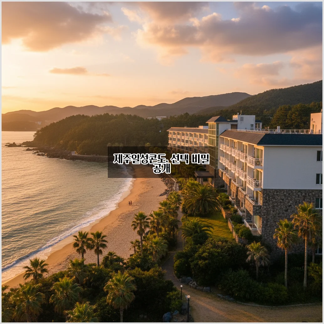 제주일성콘도 완벽 정리: 최고의 숙박 선택 방법 관련 이미지 1