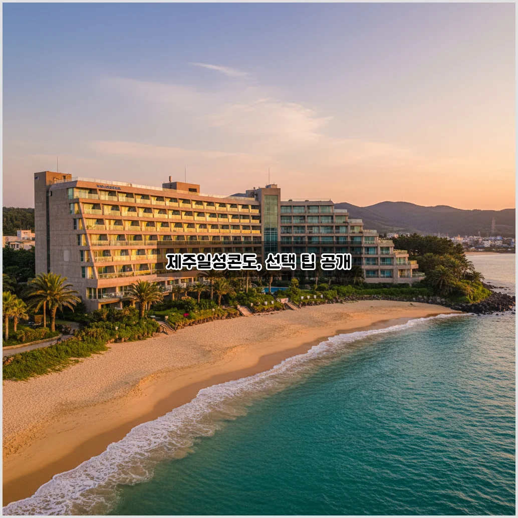 제주일성콘도 완벽 정리: 최고의 숙박 선택 방법 관련 이미지 2