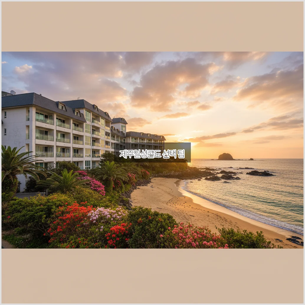 제주일성콘도 완벽 정리: 최고의 숙박 선택 방법 관련 이미지 3