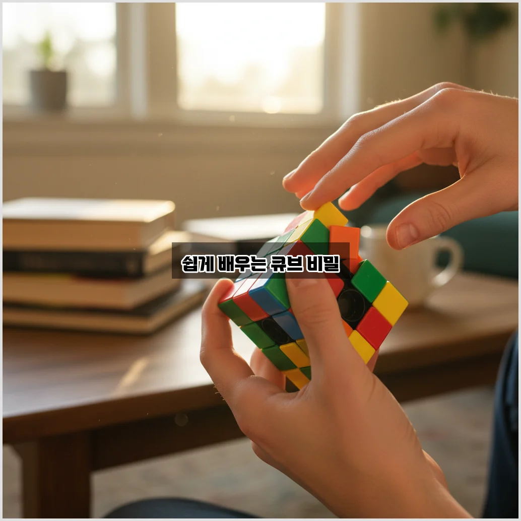 큐브 맞추기 공식 완벽 정리: 쉽게 배우는 방법과 팁 관련 이미지 1