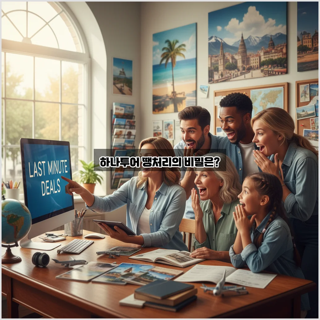 하나투어 땡처리 상품 완벽 정리 및 알아보기 관련 이미지 1