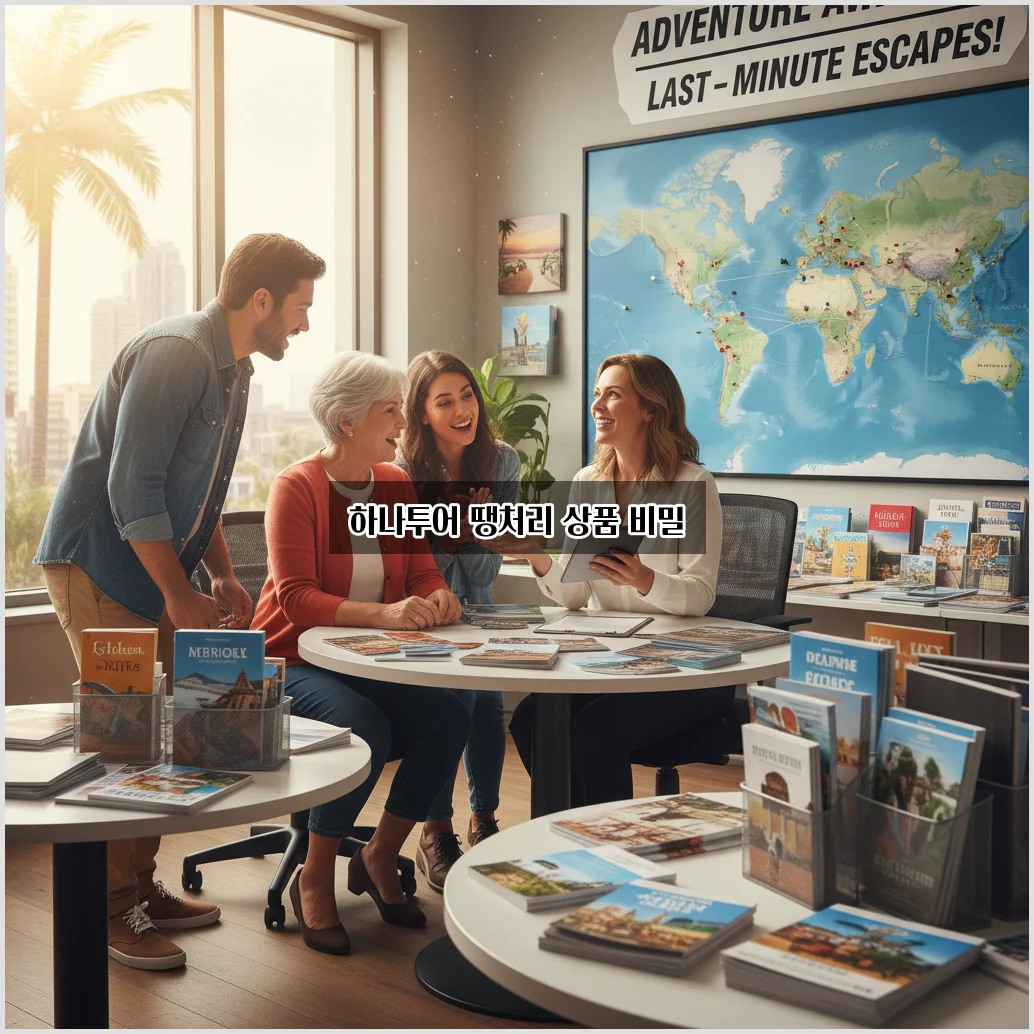 하나투어 땡처리 상품 완벽 정리 및 알아보기 관련 이미지 3
